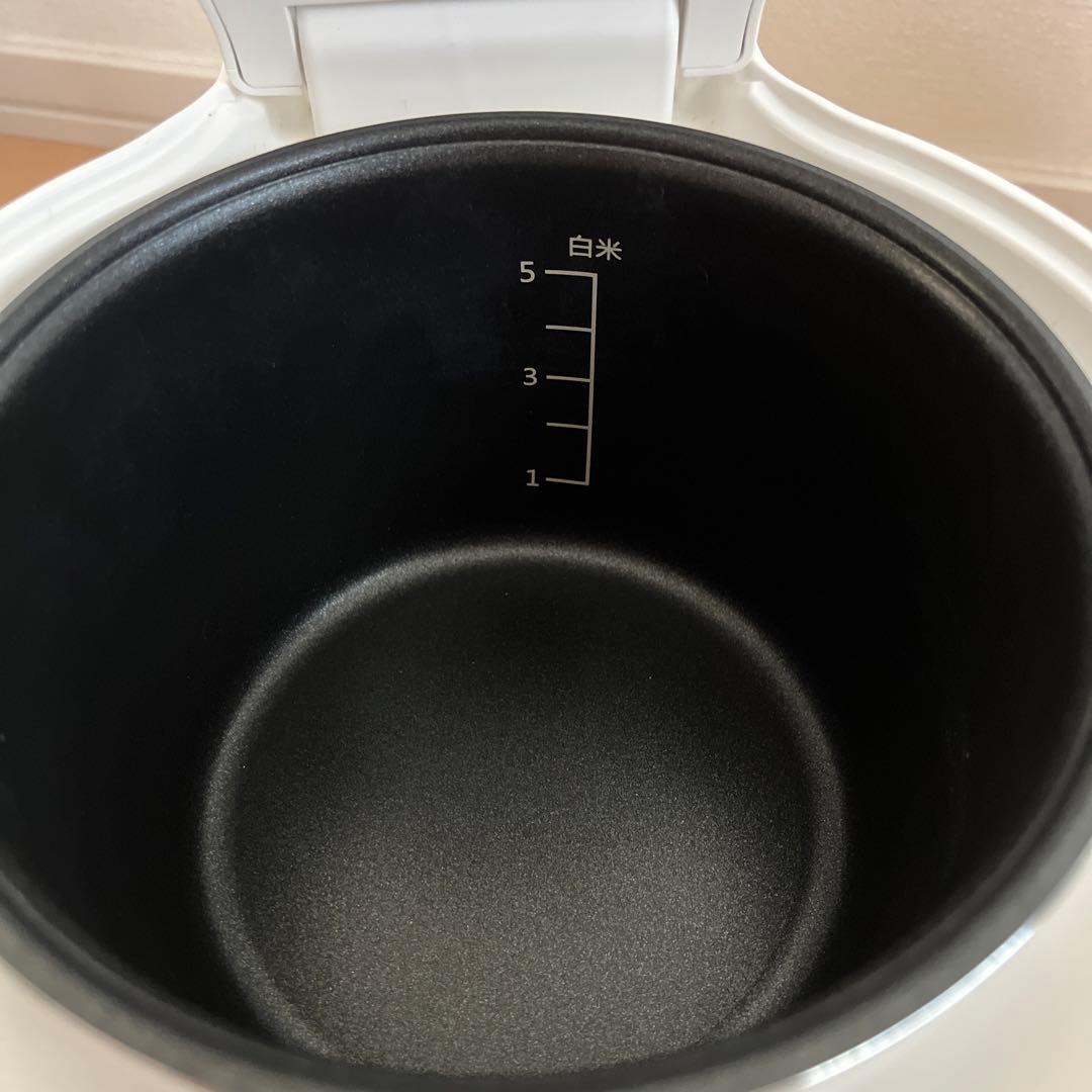 糖質カット炊飯器 LOCABO JM-C20E-W WHITE