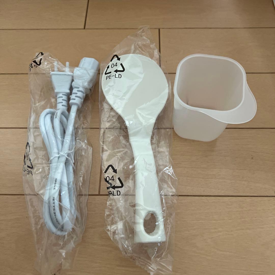 糖質カット炊飯器 LOCABO JM-C20E-W WHITE