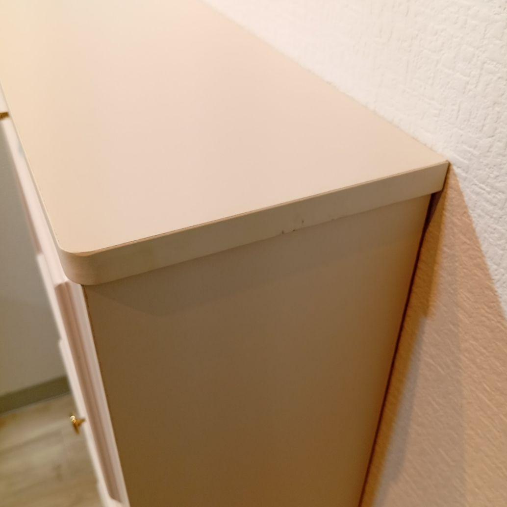 032703 靴箱　シューズボックス 新品　輸送傷あり