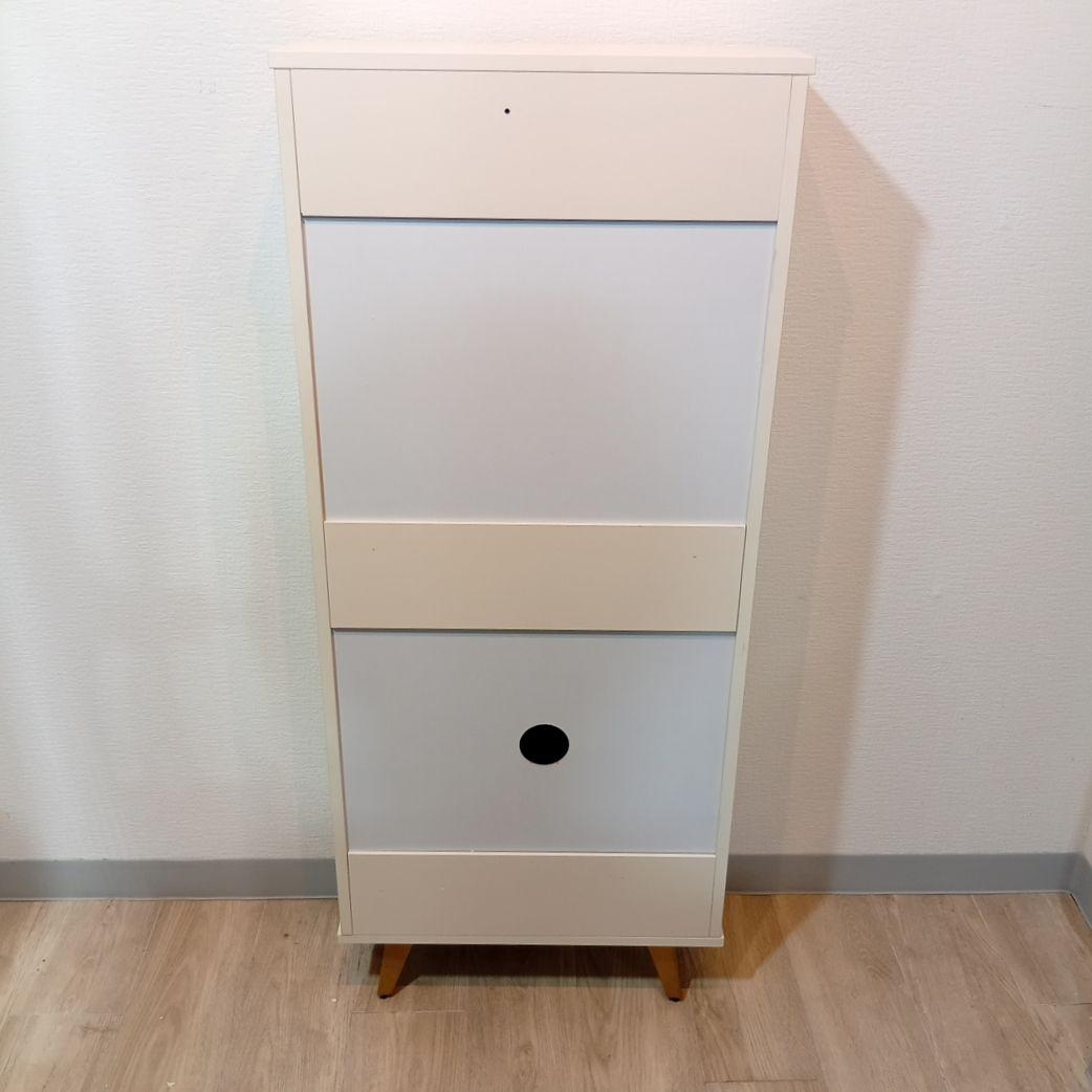 032703 靴箱　シューズボックス 新品　輸送傷あり