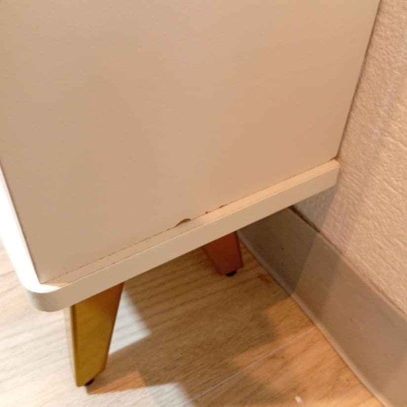 032703 靴箱　シューズボックス 新品　輸送傷あり