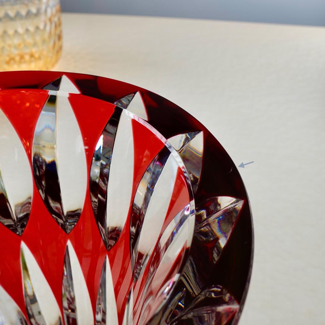 HERMES Saint Louis サンルイ 花瓶 ベース 23cm 希少