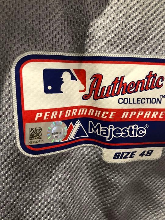 【2月SALE】MLB エドガー・オルモス実使用ジャージ　マリナーズ