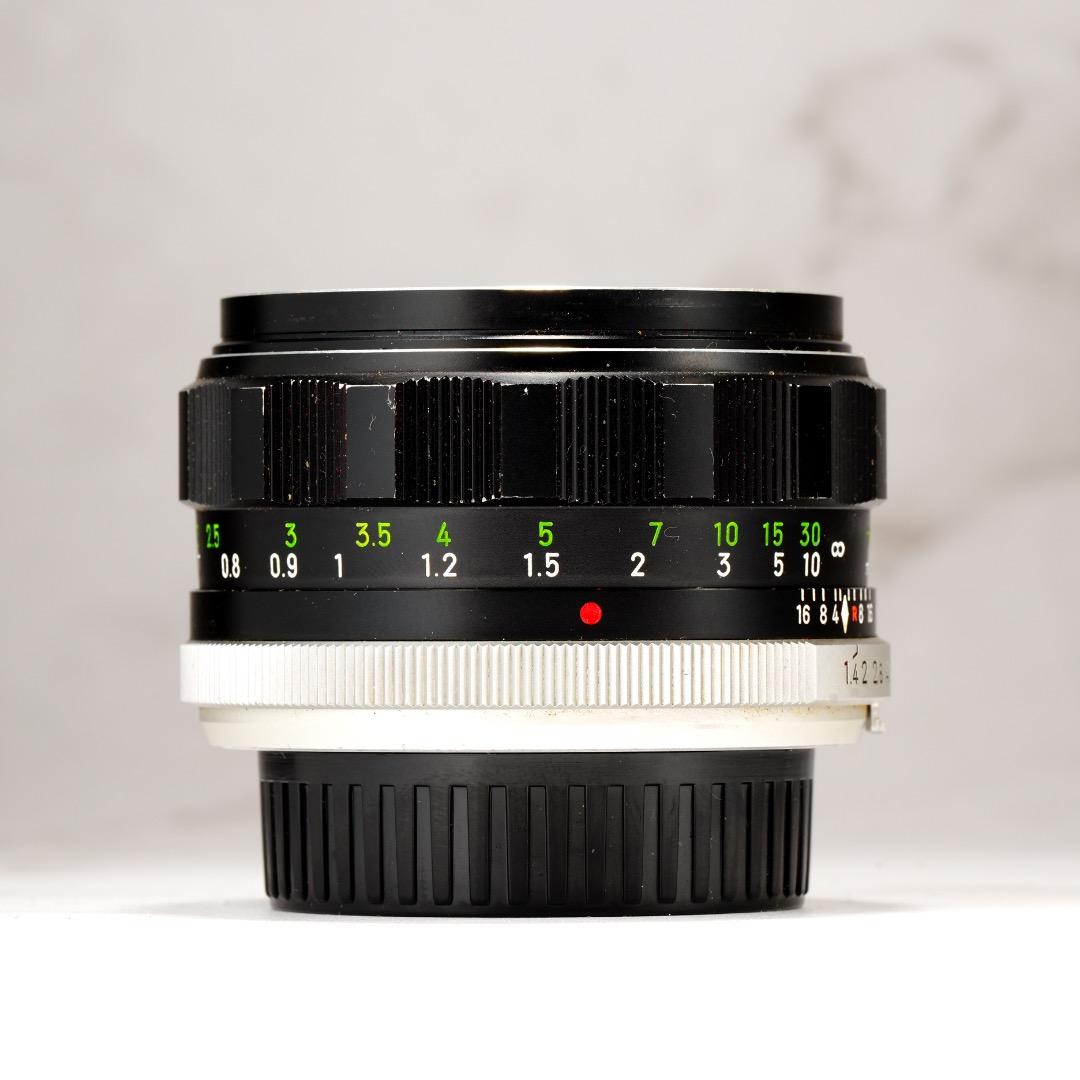 【虹色ゴースト】ミノルタ MC-ROKKOR PF 58mm F1.4 後 63