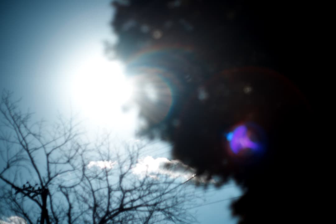 【虹色ゴースト】ミノルタ MC-ROKKOR PF 58mm F1.4 後 63