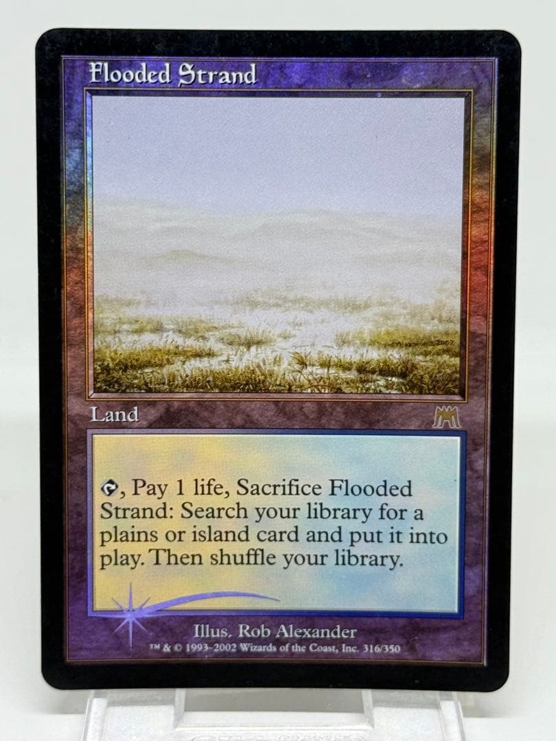 【Foil】《溢れかえる岸辺/Flooded Strand》[ONS] 英語　②