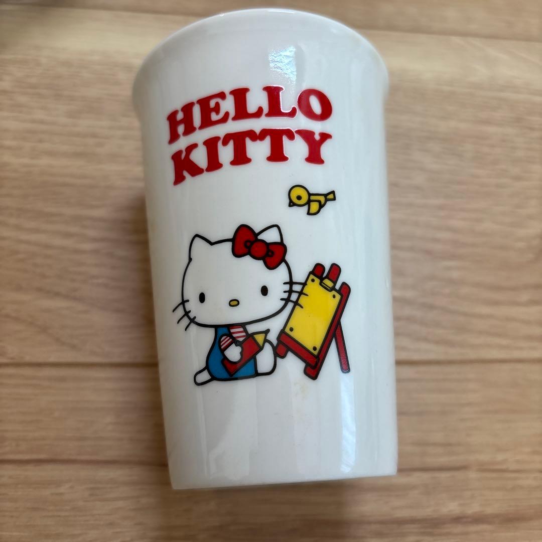 【未使用】チャーミーキティ HELLO KITTY シナモン 食器 皿 レア
