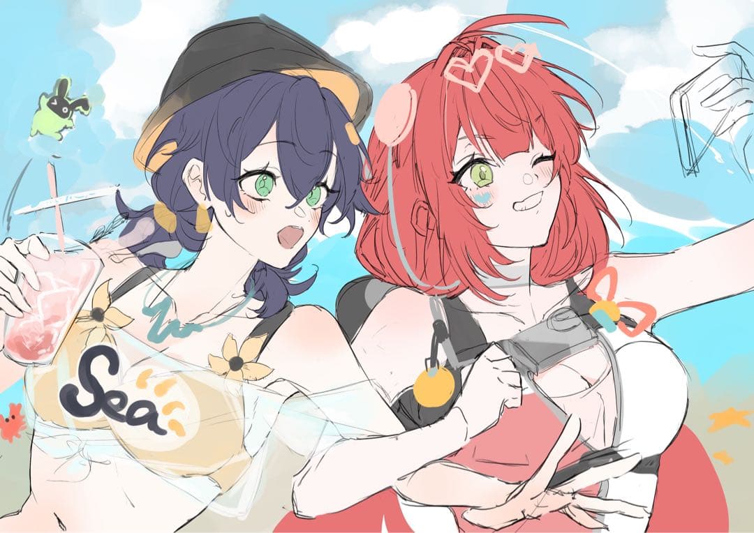 【実績作り】夢絵 イラストオーダーページ ポストカード【期間限定価格】