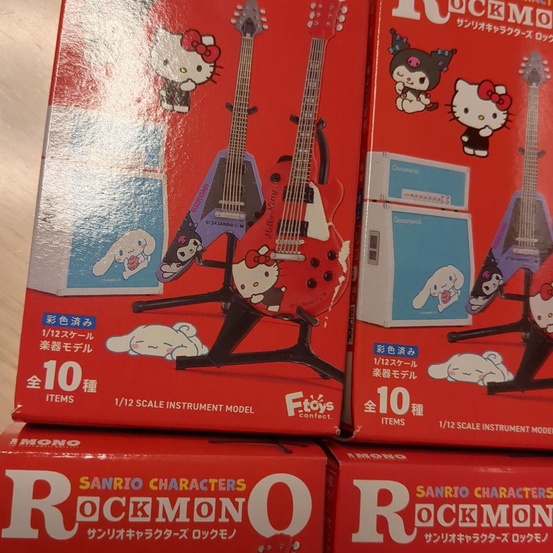未開封15個□サンリオキャラクターズ　ロックモノ　 楽器モデル　1/12スケール