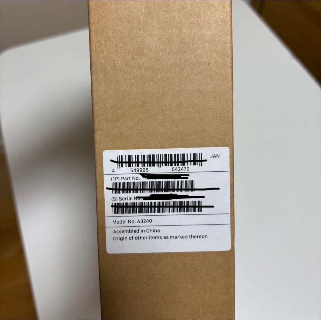 【新品未使用】MacBook Air M4 13インチ シルバー