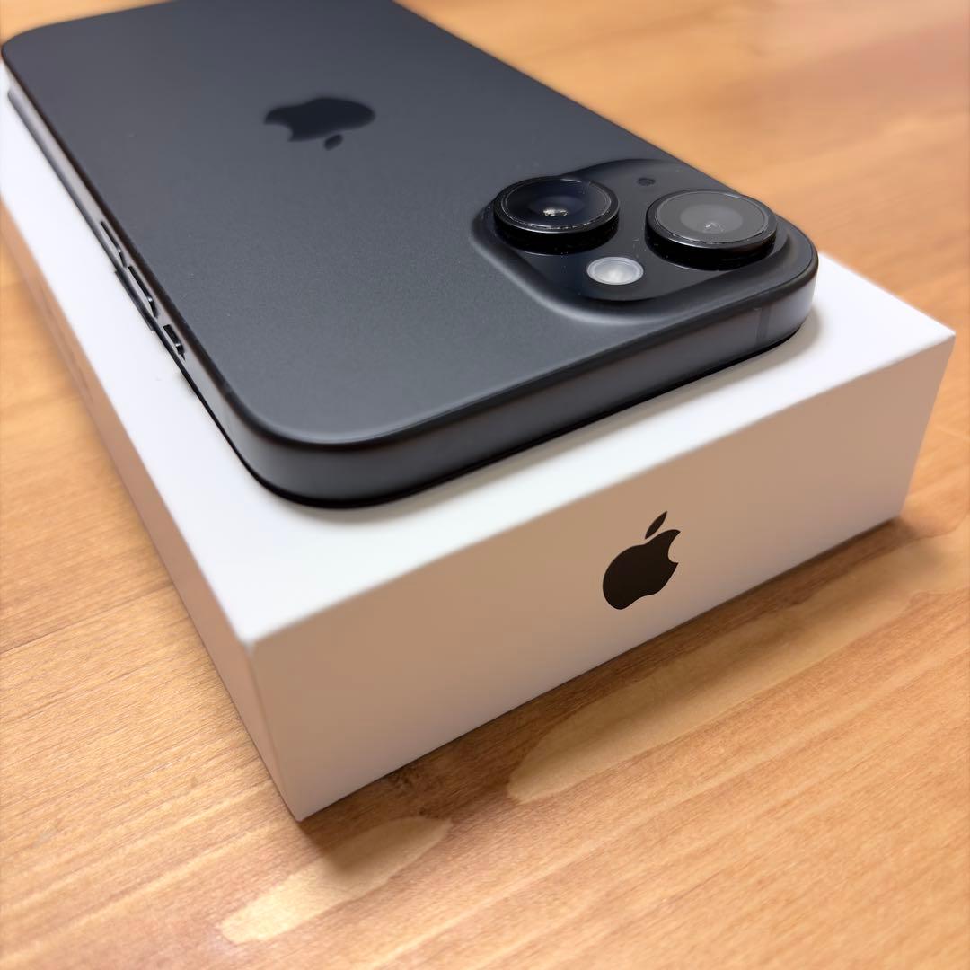 【美品✨】バッテリー95% iPhone 15 ブラック
