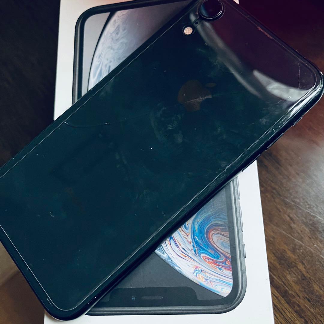 iPhoneXR 黒ブラック