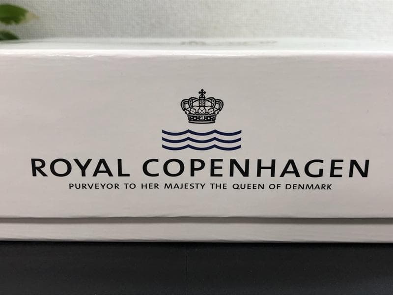 新品未使用品☆ロイヤルコペンハーゲン　ホワイトパルメッテ　フラワーボウルｘ2