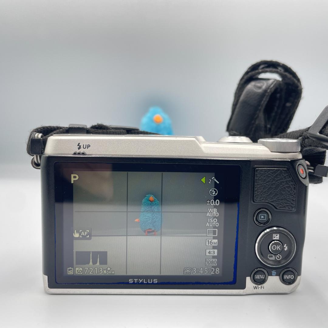 【完動品・SDカード32GB付】OLYMPUS STYLUS SH-2