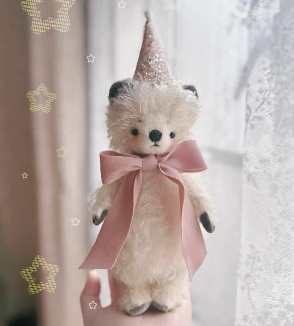 星に願うくまちゃん アーティストベア 海外作家様 ハンドメイド テディベア