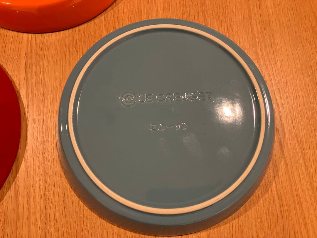 LE CREUSET 皿 5枚セット 22cm ネオラウンドプレート