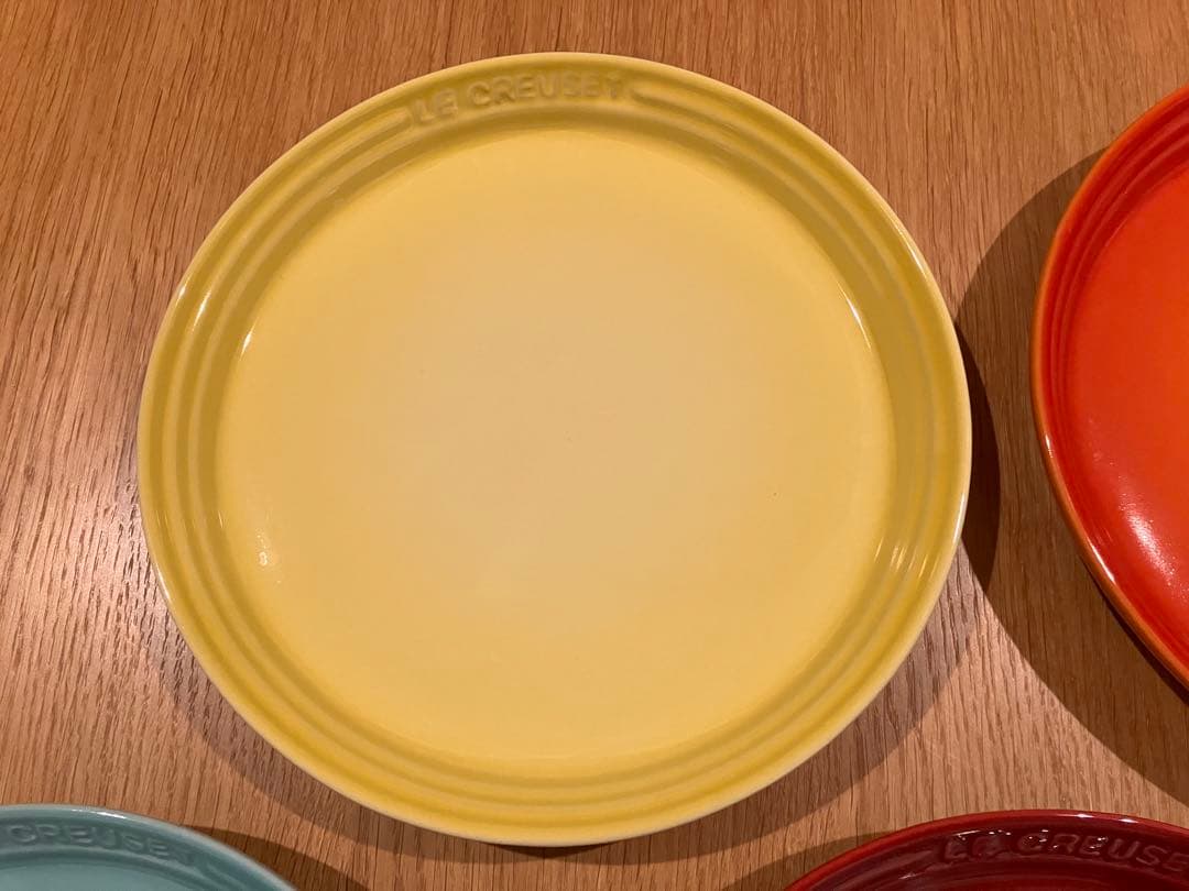 LE CREUSET 皿 5枚セット 22cm ネオラウンドプレート