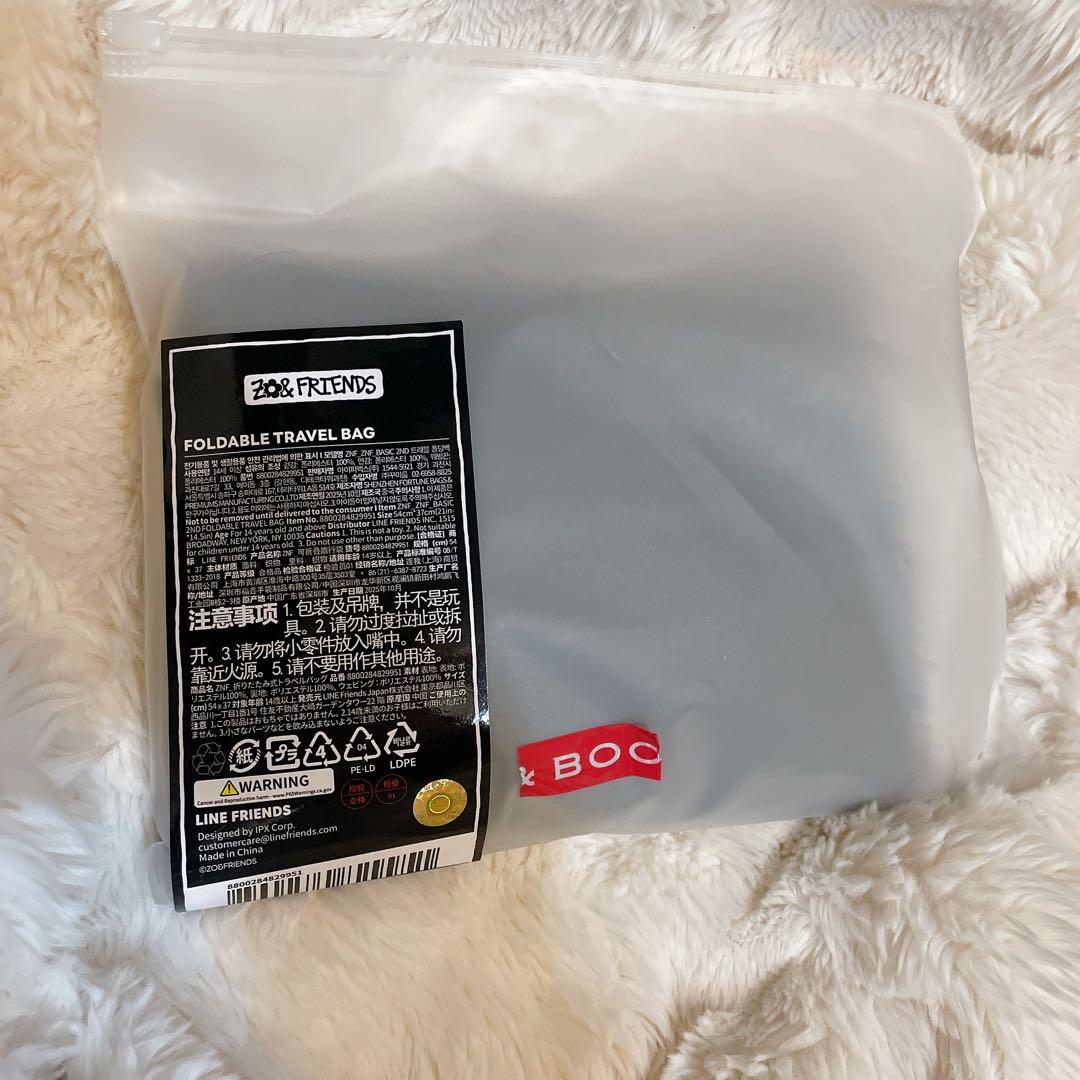 G-DRAGON ZO&FRIENDS ZOA ジヨン トラベルバッグ