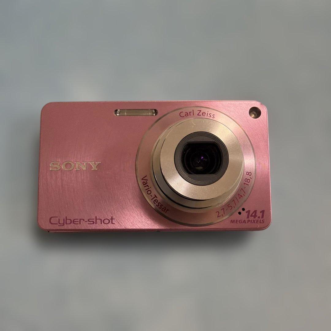 【美品】Cyber-shot サイバーショットDSC-W350 ピンク　SONY