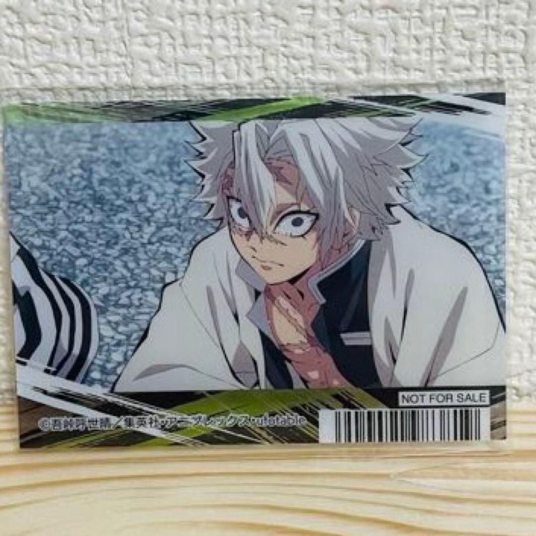 鬼滅の刃　アニメイト非売品特典　クリアカード コンプリート