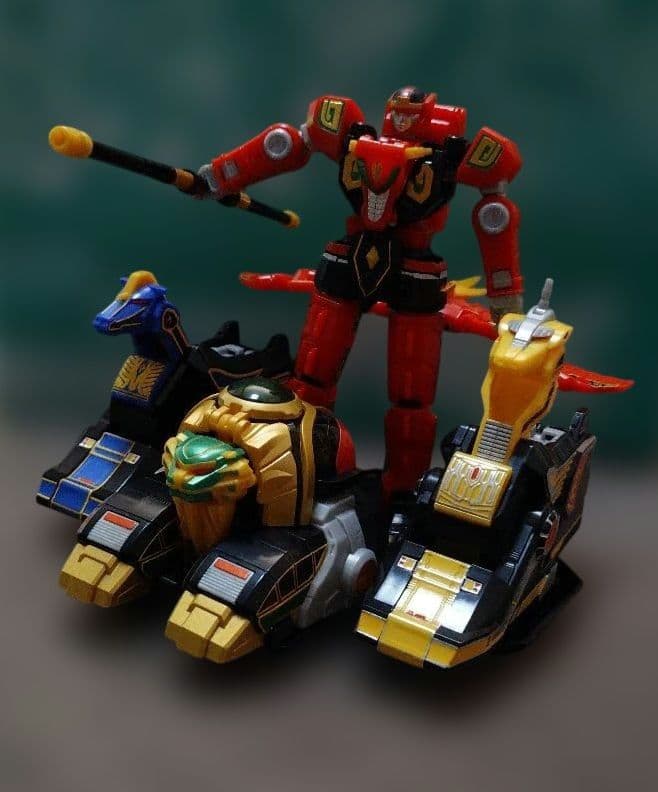 【完成品】五星戦隊ダイレンジャー　SMP 五星合体 大連王