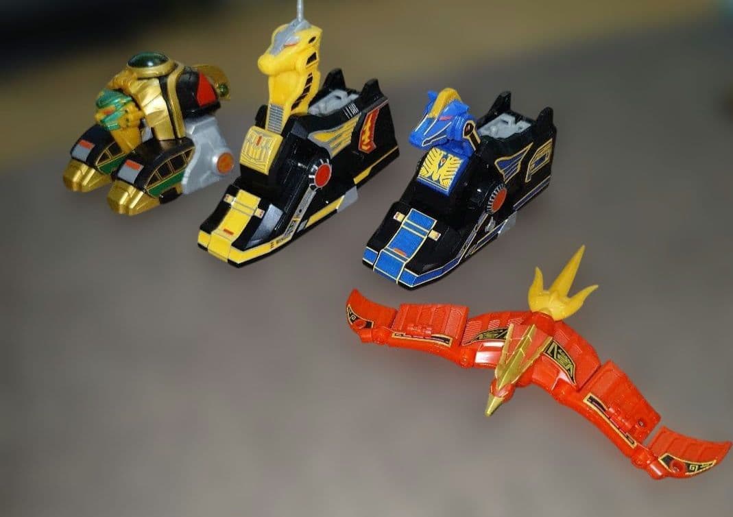 【完成品】五星戦隊ダイレンジャー　SMP 五星合体 大連王