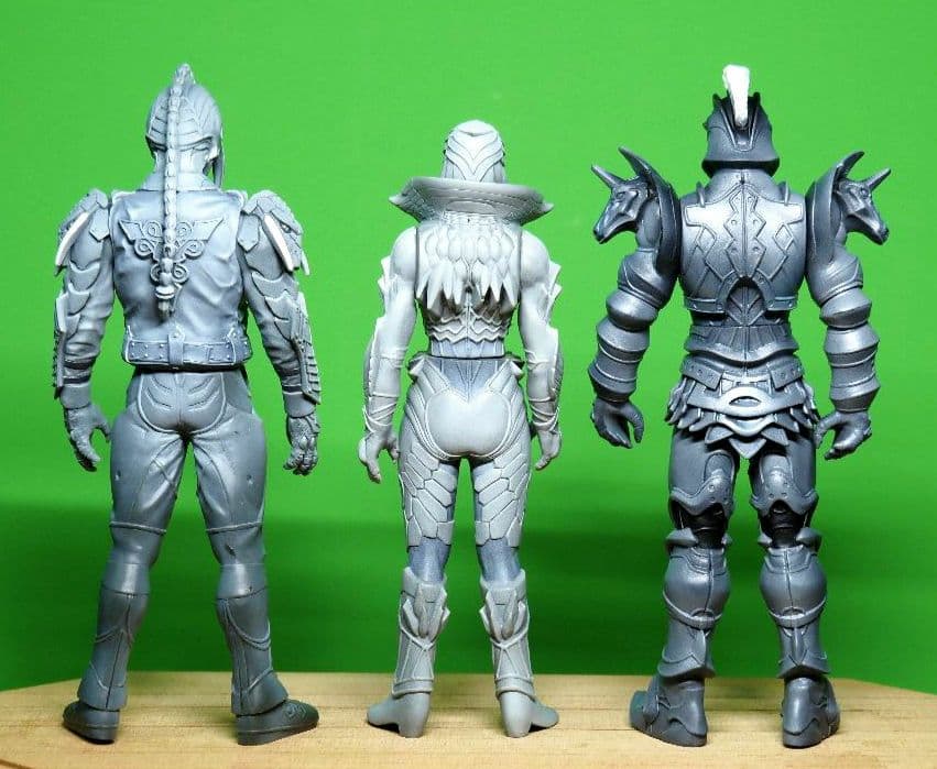 オルフェノク(ソフビ)4体セット(555)クレイン・スネーク・ホース・ゴート