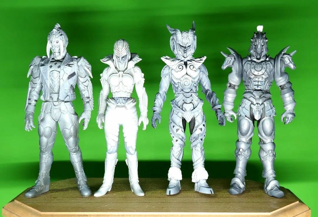 オルフェノク(ソフビ)4体セット(555)クレイン・スネーク・ホース・ゴート