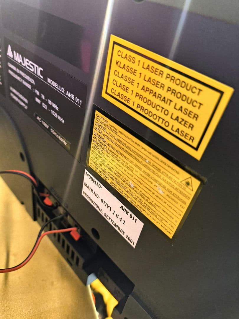 90年 激レア！ネオクラ！お洒落！希少！3連CDチェンジャーミニコンポ ラジカセ