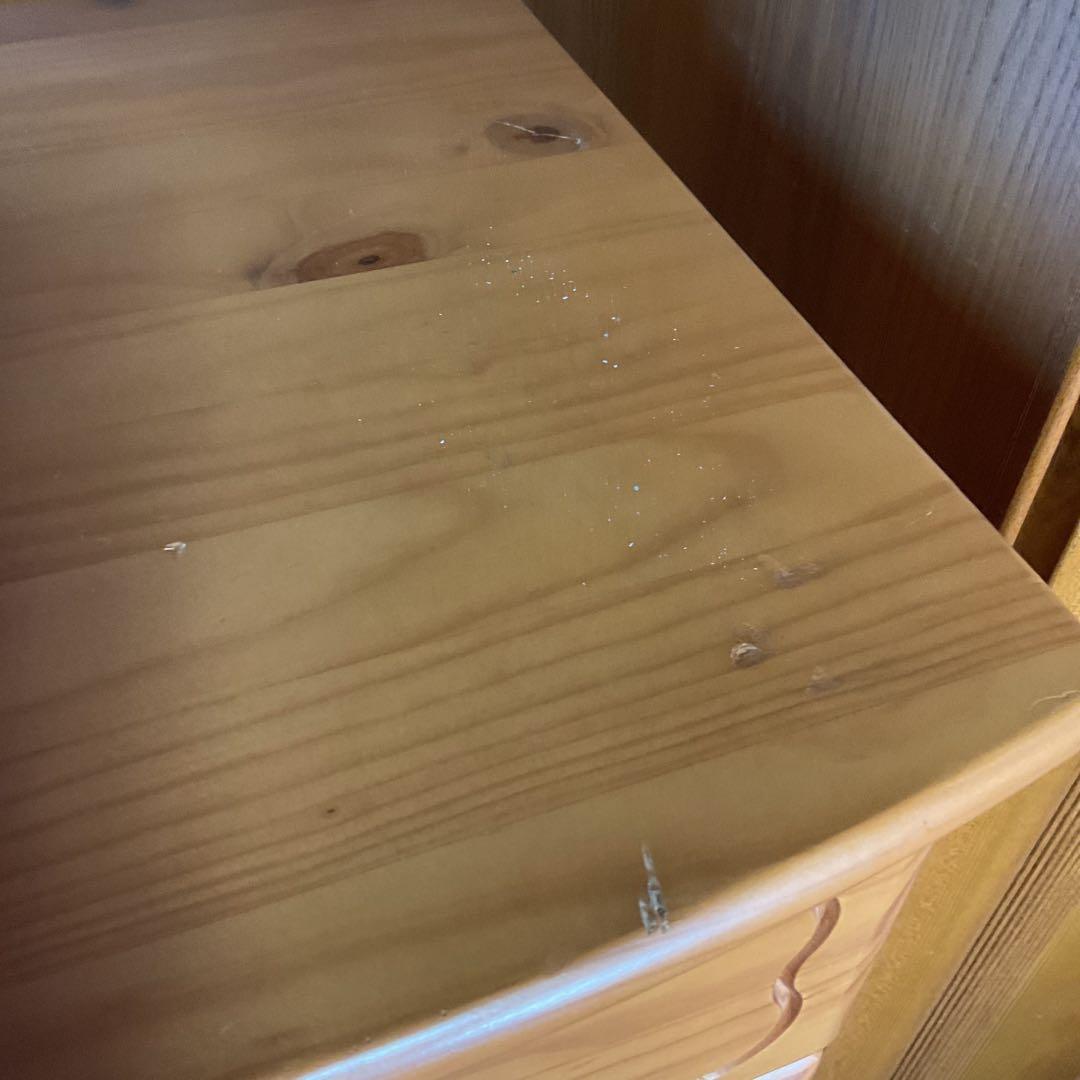 聖護院　なごみ　ナチュラルウッド 8段チェスト