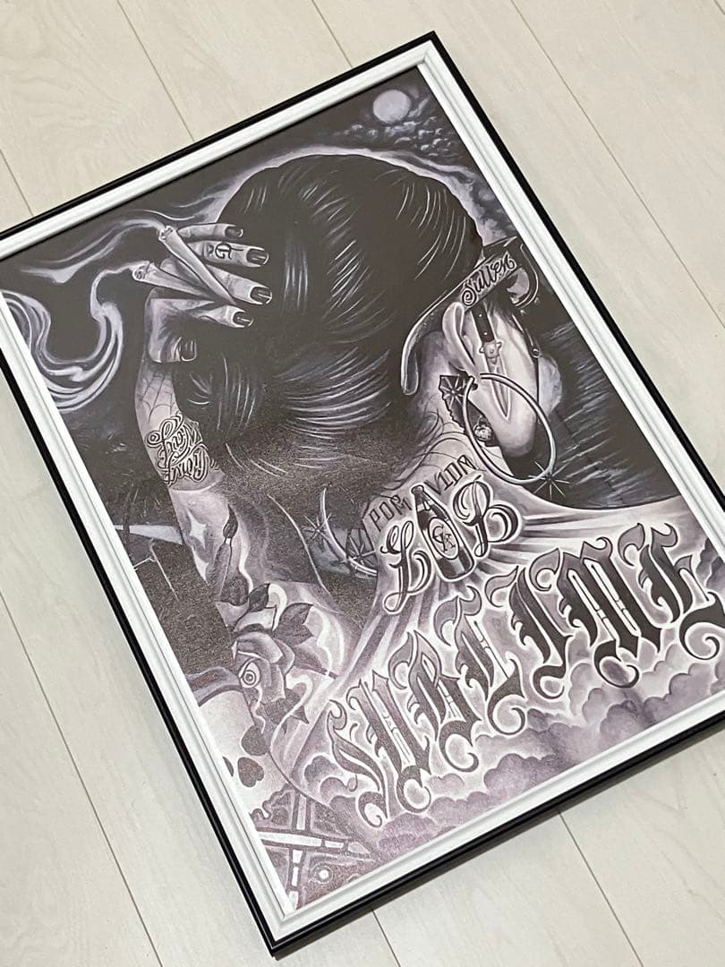 【額縁付き】 サブライム sublime A2ポスター 女性