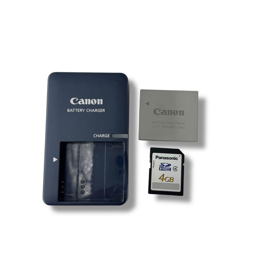 Canon IXY キャノン 210F シルバー デジカメ コンデジ イクシー