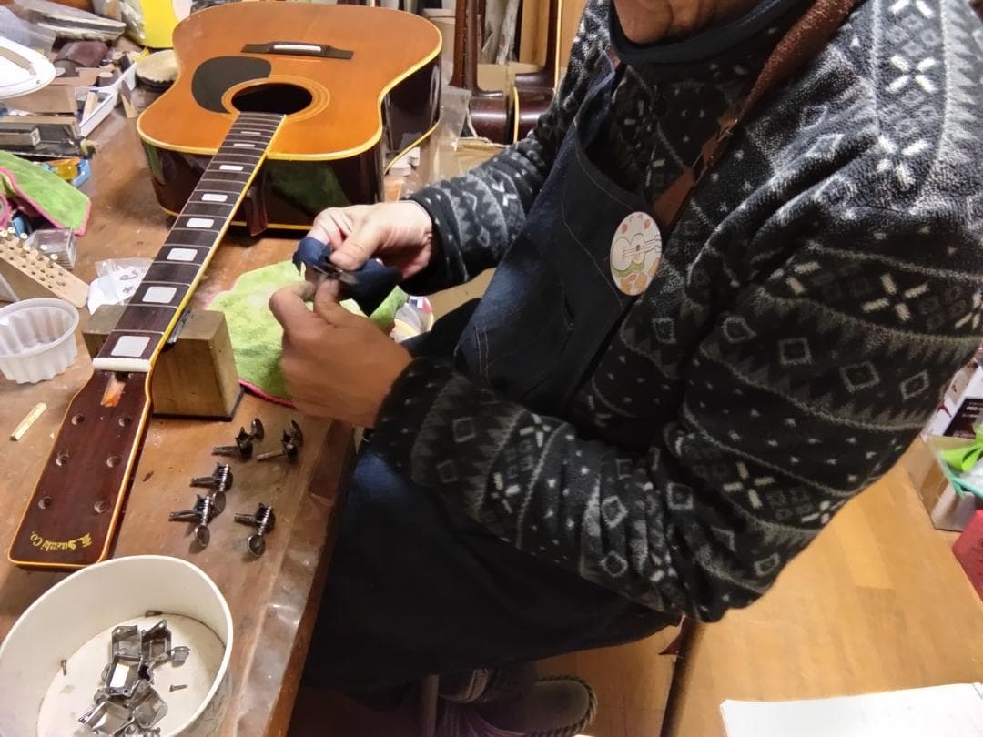 ❤️弦高調整済！「Suzuki スズキ W-250 鈴木楽器 さん」ナット幅広！