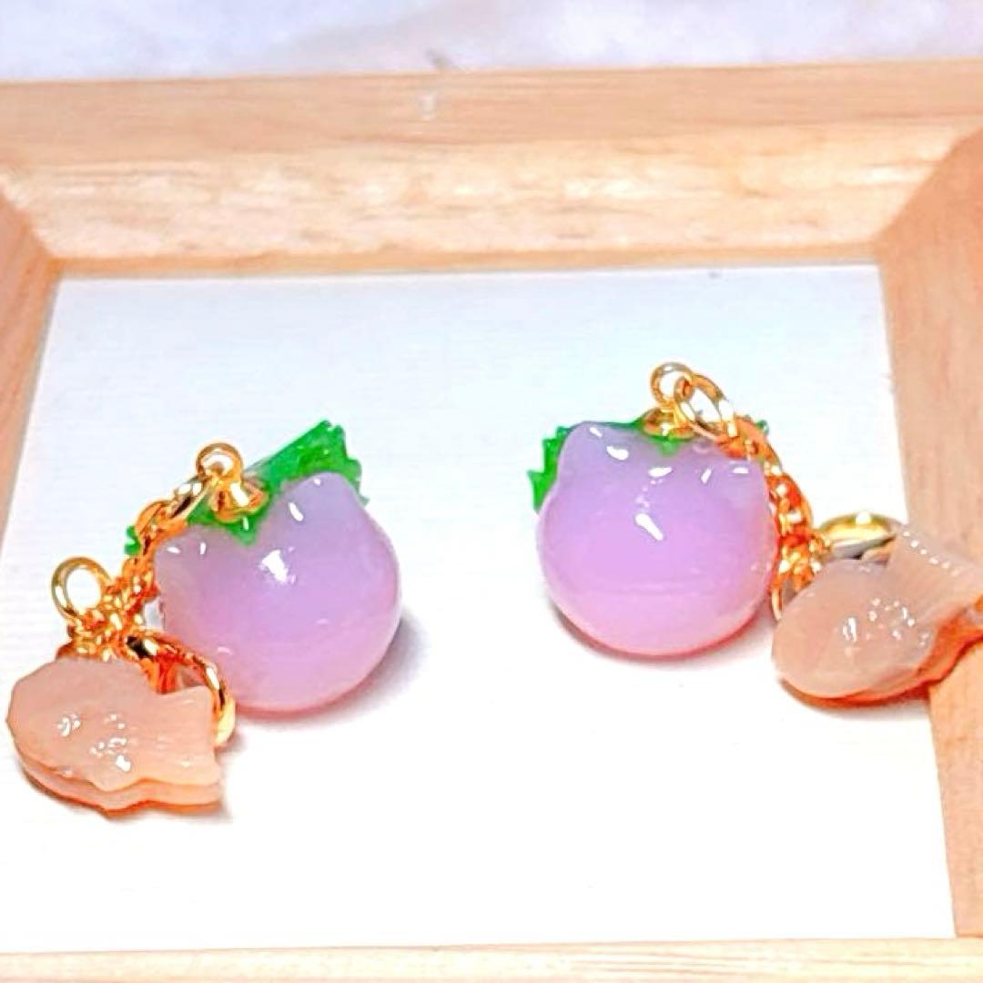 309 桜餅にゃんこ玉チャーム