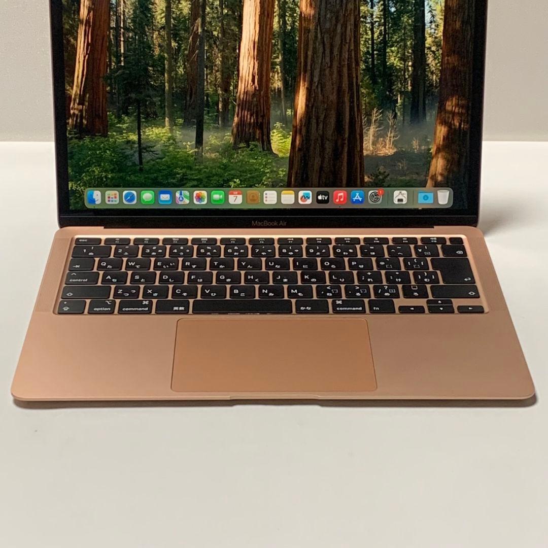 【美品】MacBookAir2020 充放電100回 ローズゴールドパソコンPC