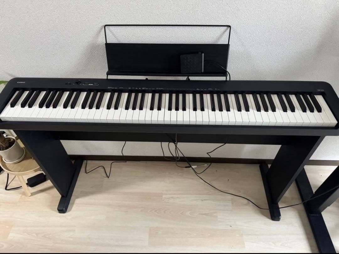 CASIO CDP-S110 専用スタンド付き　電子ピアノ