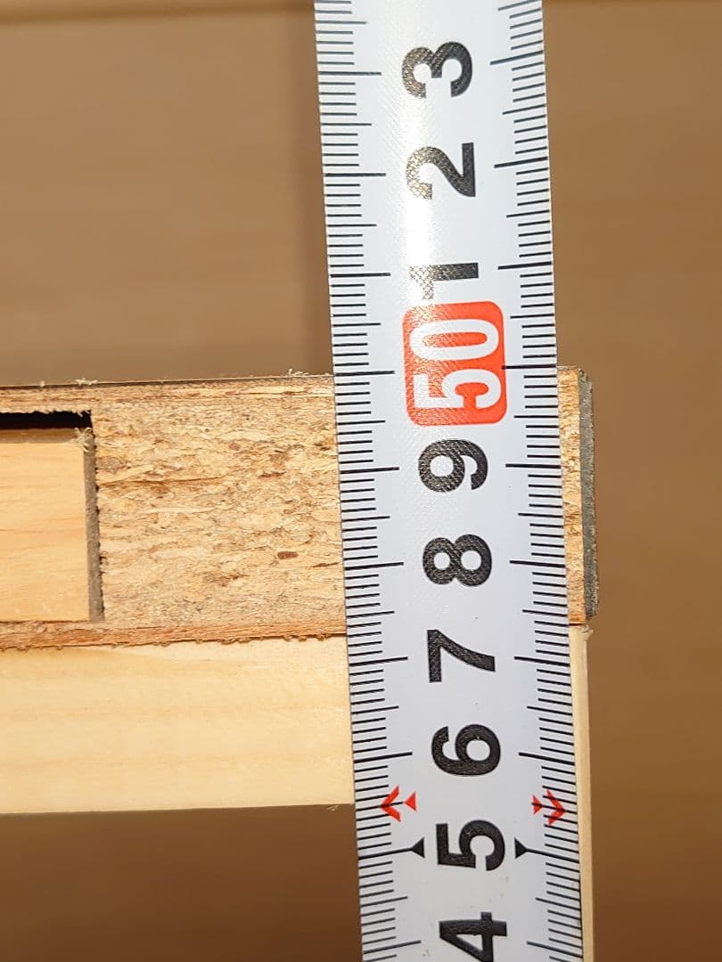 【累積176台目】パチスロを置く台（1台用シンプルスタンド）★右側に棚板付き①