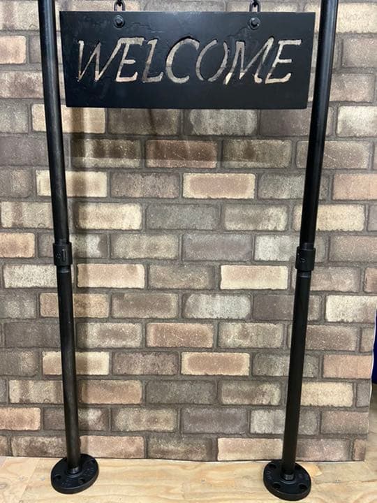 アイアンwelcomeボード