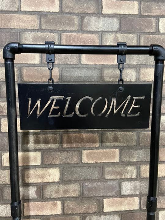 アイアンwelcomeボード