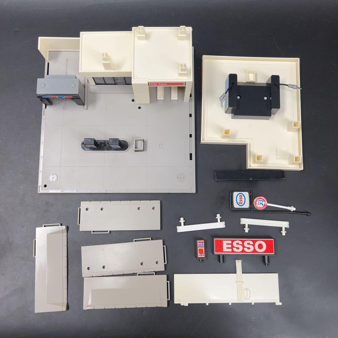 トミカ 旧トミカタウン 建築現場 消防署 ガソリンスタンド ESSOエッソ
