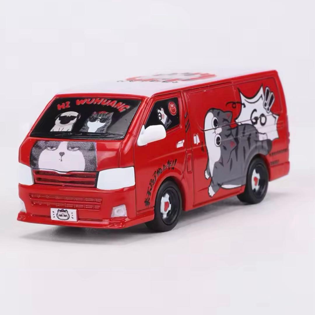 日本未発売品 トヨタ ハイエース ミニカー 5台セット