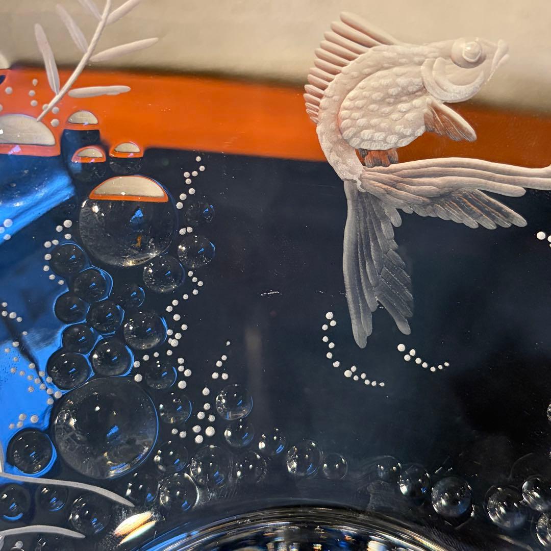 マイセンクリスタル 金魚 ボウル ヨルク・ヴェスツカルニス