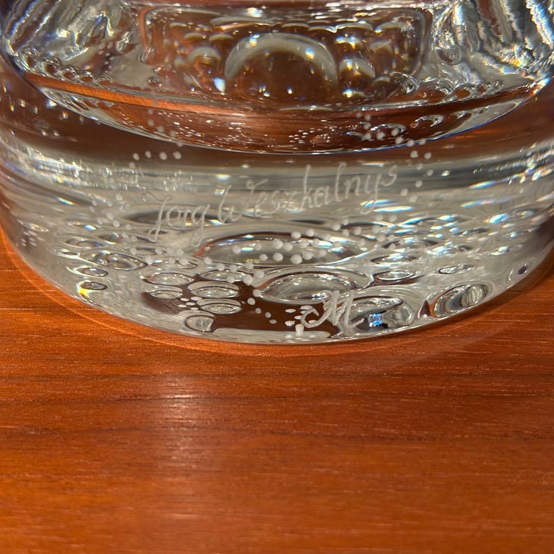 マイセンクリスタル 金魚 ボウル ヨルク・ヴェスツカルニス
