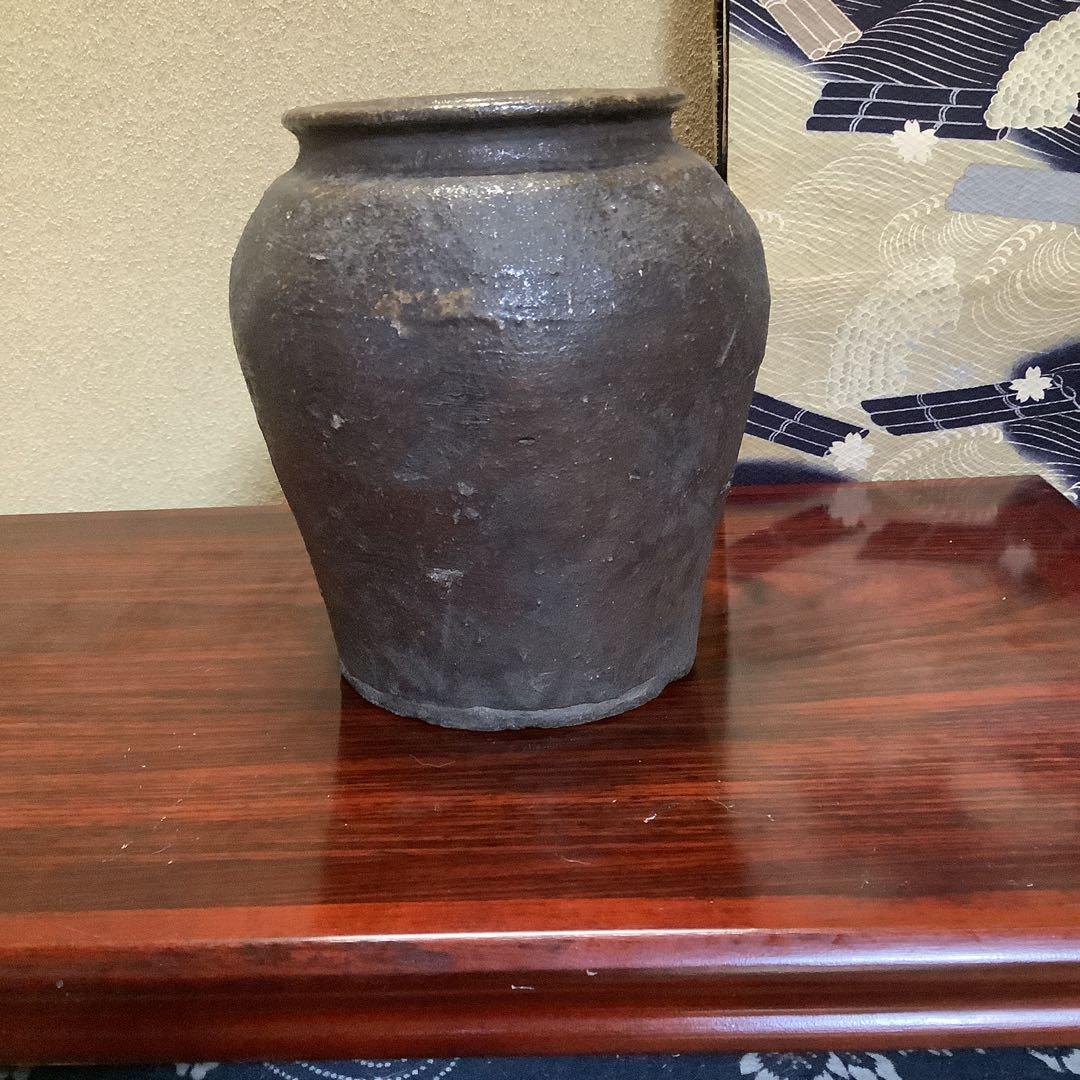 tsusi 　古備前　種壺　古壷　骨董　古美術　古伊万里・丹波・李朝・信楽