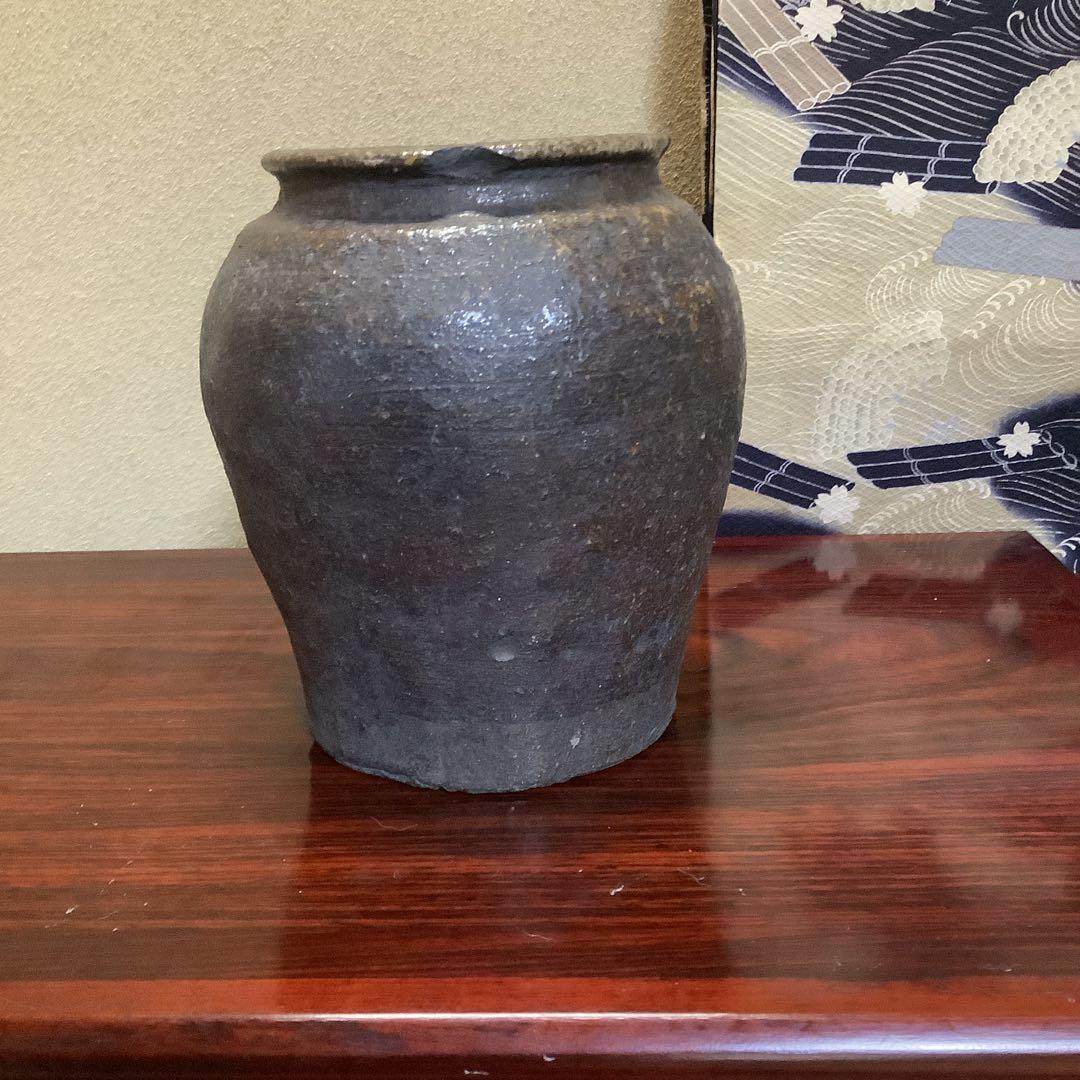 tsusi 　古備前　種壺　古壷　骨董　古美術　古伊万里・丹波・李朝・信楽