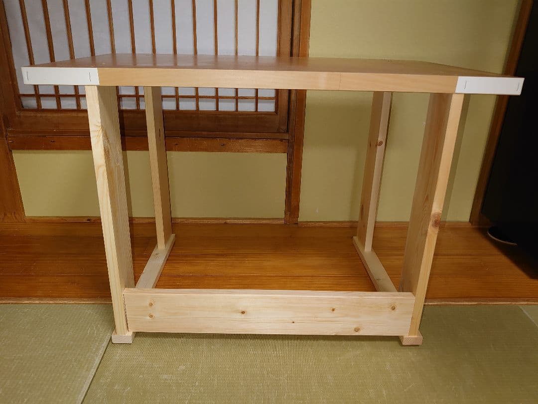 【累積143台目】１台用パチスロ実機の置き台（シンプルスタンド）★横幅75㌢①