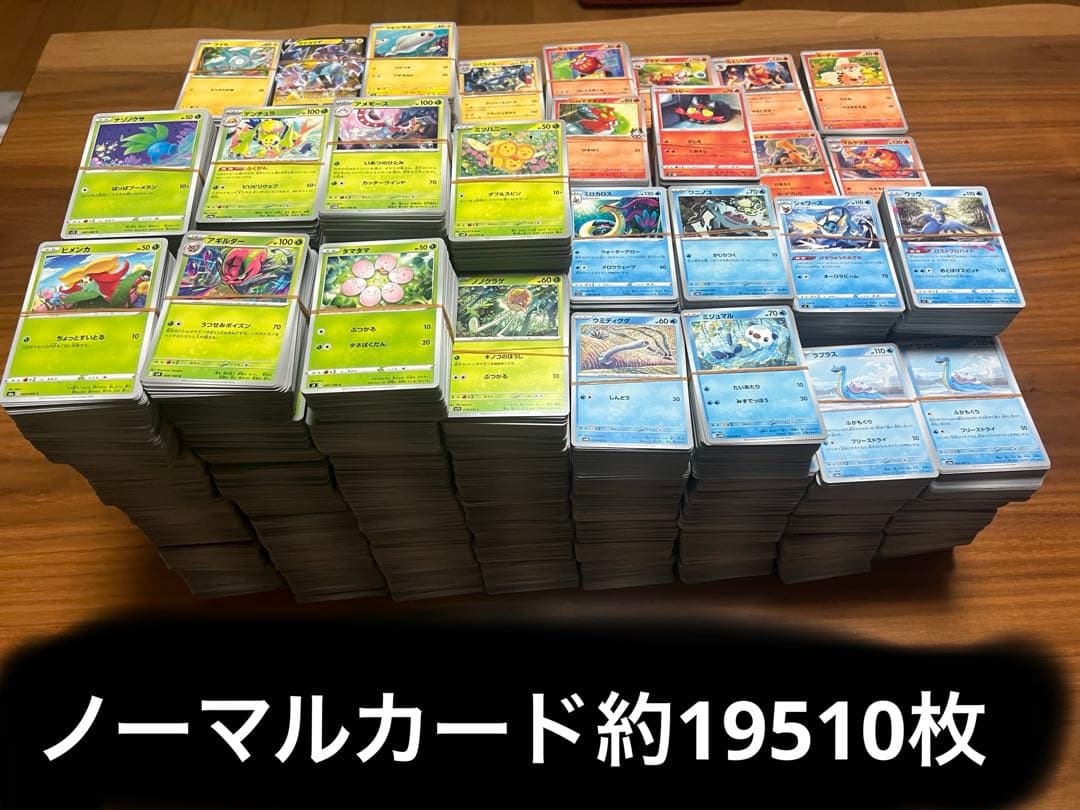 ポケモンカードレアノーマルカード40kg.約24307枚