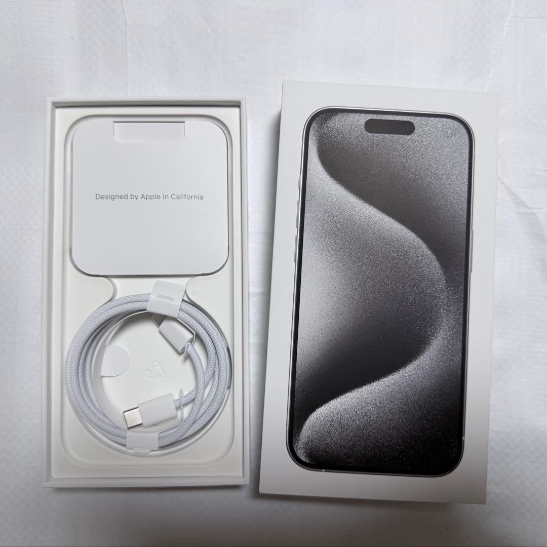 【ジャンク品】iPhone 15 Pro 1TB SIMフリー 液晶割れあり