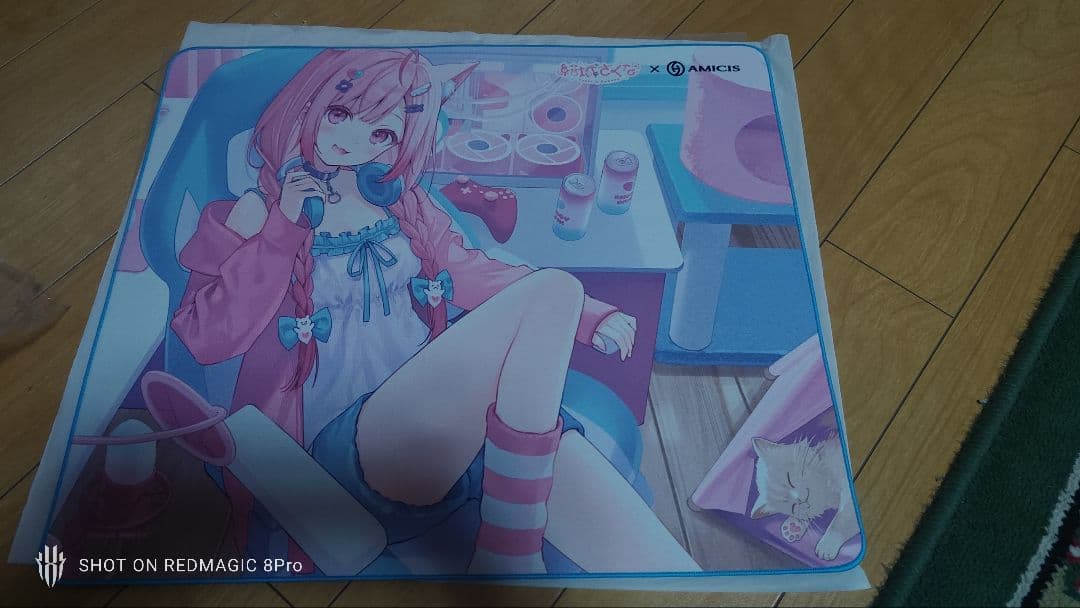 結城さくな × AMICIS ゲーミングマウスパッド 仁 -JIN-
