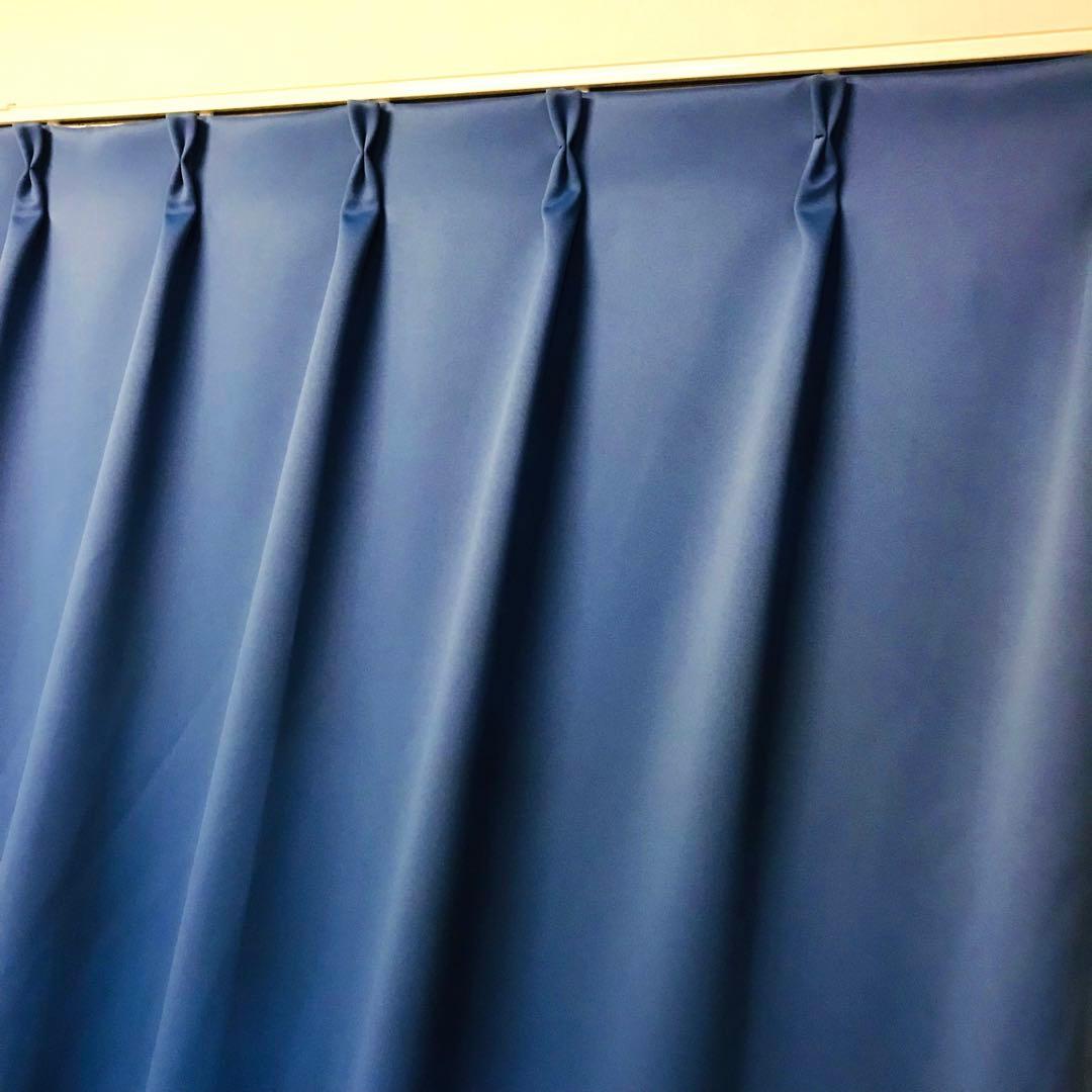 1級遮光　カーテン　幅150cm×丈195cm2枚
